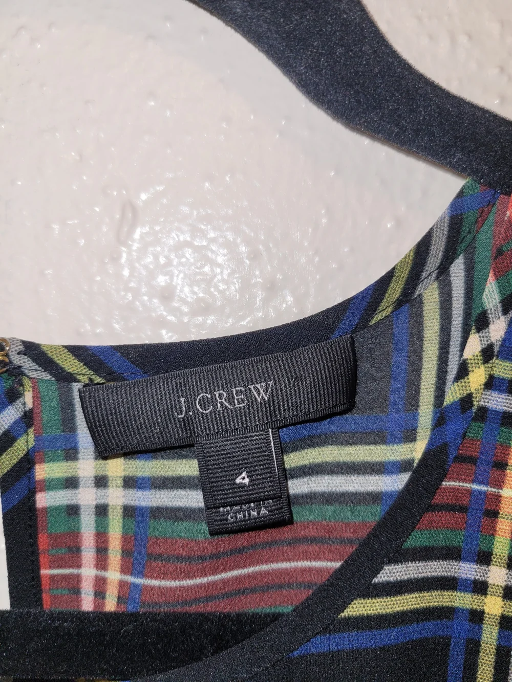 J. Crew crew tartan